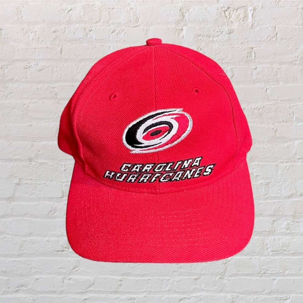 Carolina hurricanes vintage twins 20% wool SnapBack hat